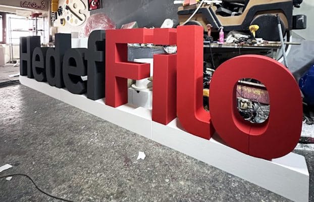 Strafor Logo | 3D Strafor Logo ve Özel Kesim Logo Üretimi